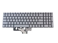For HP 15-fc0105cl 15-fc0157nr 15-fc0255nr 15-fc0257nr Keyboard Gray Non-Backlit picture