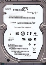 ST9500325AS pn: 9HH134-567 fw: 0002BSM1 s/n: 6VE SU 500GB SATA 2.5