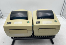 Lot of 2 Zebra TLP 2844-Z Thermal Label Printer USB/Ethernet Printer Only picture