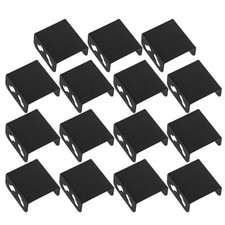 Dual Fan Mount Rack Black Iron Computer Radiator Fan Holder Cooling Support picture