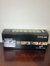 Lexmark 34060HW Black High Yield Toner 6k Genuine OEM NAME BRAND Quick Ship NIB picture
