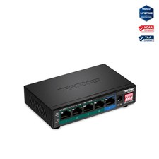 TRENDnet TPE-TG51g, 5-Port Gigabit PoE+ Switch picture