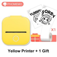 Phomemo T02 Pocket Label Photo Bluetooth Thermal Paper Printer Mini Mobile label picture