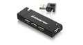 IOGEAR GUH285W6 4-Port USB 2.0 Hub GUH285W6, 480Mbps, Black, Windows 2K, ~E~ picture