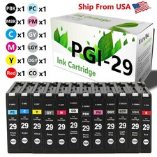 (12 Pack, 1 set) PGI-29 PGI29 Ink Cartridge PGI 29 for PIXMA Pro 1S Printer picture