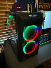 SkyTech Blaze II Gaming Desktop (500GB SSD, AMD Ryzen 5 2600, 3.6GHz, 16GB RAM) picture