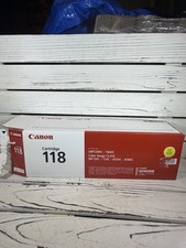 Genuine Canon 118 Yellow Toner Cartridge OEM 2659B001AA picture