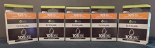 NEW Lot of 5 Lexmark 105XL Black Ink Cartridges - 14N0822 - BRAND NEW & SEALED picture