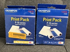 Lot Of 2 OLYMPUS CAMEDIA P-P40 / P-L40 Print Pack for P-10 Series Photo Printer picture