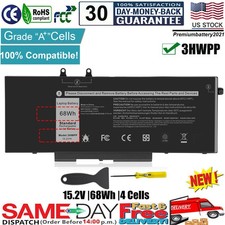 3HWPP Laptop Battery For Dell Latitude 5401 Precision 3541 Inspiron 17 7500 picture