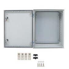 Waterproof Electrical Enclosure, 20x16x8 Inch, Fiberglass, NEMA 3X Compliant picture