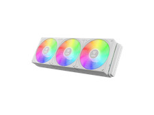 Aura GLV2 360mm AIO Liquid CPU Cooler, Rotatable Performance 10-Pole GAMDIAS picture