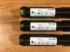 3 Xerox WorkCentre 7120 7125 7220 7225 7220i  C,M,Y Toners - FedEx 2Day Air picture