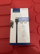Insignia 1.8m (6 ft.) HDMI to DVI Cable (NS-PCHDDV6-C) picture