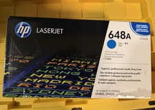 NEW Sealed Genuine HP LaserJet 648A CE261A Cyan Toner Cartridge CP 4025 4525 picture