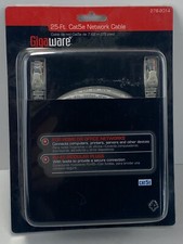 Gigaware 25 Foot ft (7.6 m) CAT5E CAT5 Network Cable NIB 278-2014 picture