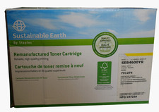 Staples Yellow SEB4600YR for HP C9722A -  picture