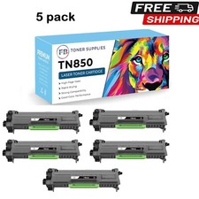5 PK TN850 TN-850 TN820 Toner Cartridge For Brother TN820 MFC-L5800DW MFC-L5850D picture