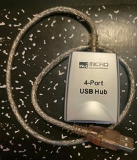 Micro Innovations 4 Port USBHub  PC Mac Laptop Desktop picture