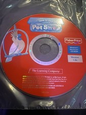 Fisher-Price Time to Play Pet Shop PC CD learn animal feed clearn care vet game picture