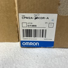 Omron SYSMAC CPM2A-30CDR-A PLC Programmable Controller 30 I/O CPM2A Used Tested picture