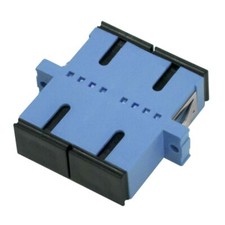 Lynn Fiber Optic Coupler/Adapter - Single Mode - Quad LC - Blue picture