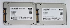 Lot of 2 Crucial MX500 500GB Internal SSD 2.5