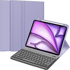 Keyboard Case for iPad Air 13-inch M4/M3/M2 (2026/2025/2024) Soft TPU Back Cover picture