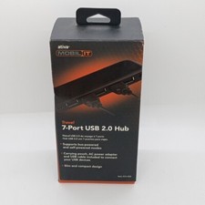 Ativa Mobil IT Travel 7-Port USB 2.0 Hub Used Open Box  picture