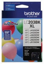 New Brother LC203BK XL High-Yield Ink Cartridge Black Genuine picture