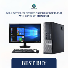 Dell OptiPlex Desktop SFF Desktop i3 i5 i7 Win 10/11 Pro 27