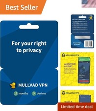 Easy-to-Use 12- VPN for 5 Devices | Ultimate Privacy Solution picture