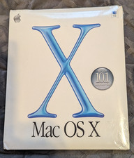 Vintage Apple Mac OS X 10.1 Puma Upgrade CD Box M8621LL/A (2001) Factory Sealed picture