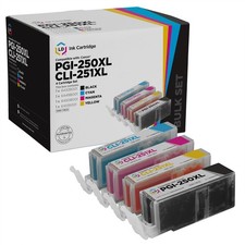 LD Comp Canon PGI-250XL CLI-251XL 4pk 6432B001 6449B001 6450B001 6451B001 picture