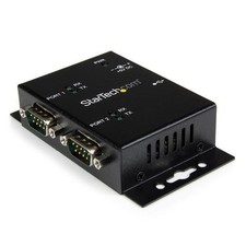 StarTech ICUSB2322I 2 Port Industrial Wall Mountable USB to Serial Adapter Hub picture