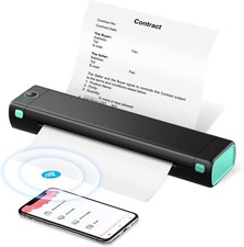 Itari Portable Thermal Printer- M08F Letter Bluetooth Printer-8.5