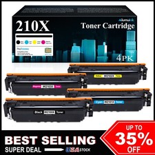 210X 4-Pack High Yield Toner for HP Color LaserJet Pro MFP 4301fdw (W2102X) picture