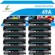 10pk Q5949A 49A Bk Toner Cartridge Compatible With HP LaserJet 1320n 1160 1160le picture