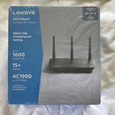 Linksys AC1900 EA7430 Dual-Band WiFi 5 Router, 1900 Mbps, 4 LAN Ports, Black picture