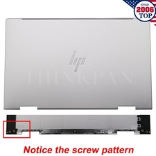 New HP ENVY X360 13M-BD10033DX LCD Back Cover Top Lid M82692-001 Silver US picture