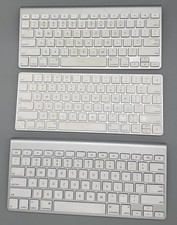 Lot of 3 Apple Keyboards A1644, A1314, A1255 PLEASE READ DETAILS (A1314 WORKS) picture