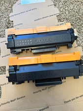 Brother TN-760 (TN760) Genuine Original Black Laser Toner Cartridge Lot of 2 picture