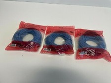 ZZ4: Lot of 3 Shaxon Cat6 Patch Cable  UL724M825BU-8FB picture