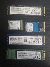 LOT of 5 x nVME SATA M.2 SSD 256GB 512GB WD Samsung Kingston picture