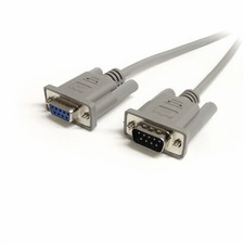 StarTech MXT100 6' Straight Through Serial Cable - DB9 M/F -DB-9 M- DB-9 F - 6ft picture