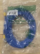 Pan Pacific DC-568P-25BLH Lv6 25Ft Blue Cross Wire For Hub, Pack of 10 picture