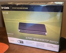 D-Link DES-1108 8-Port 10/100 Desktop External Switch Network Expander 200Mbps picture