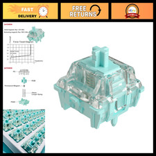 72PCS Magnetic Emperor Switches for Gaming Keyboard - Gateron Compatible, Smooth picture