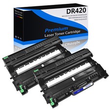 2 PK DR420 DR-420 Drum For Brother MFC-7365DN MFC-7460DN MFC-7240 7360N MFC-7860 picture