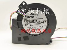 1PCS SERVO E1033H12BAYP-67 DC 12V 1.2 5A 4-Wire Turbine Projector Fan picture
